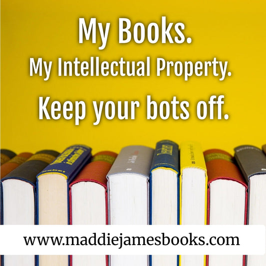 My Books. My Intellectual Property. Bots Off.