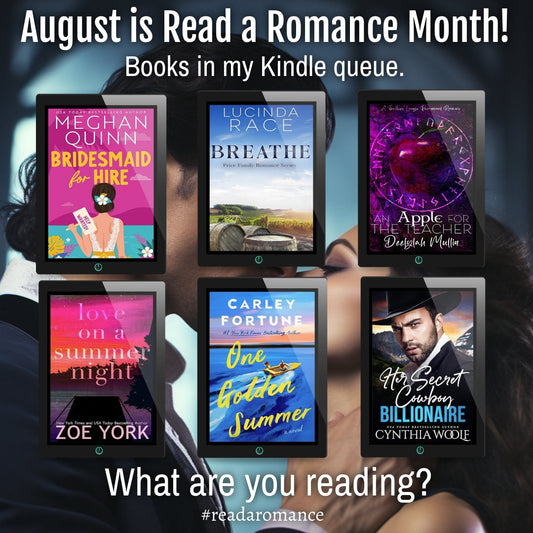 August is National Read a Romance Month!
