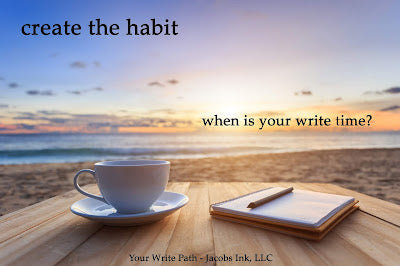Create the Habit - When is Your Write Time?